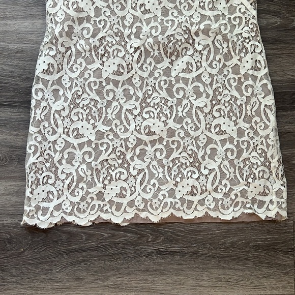 Loft Lace Sleeveless Dress Size 14 - Picture 5 of 7